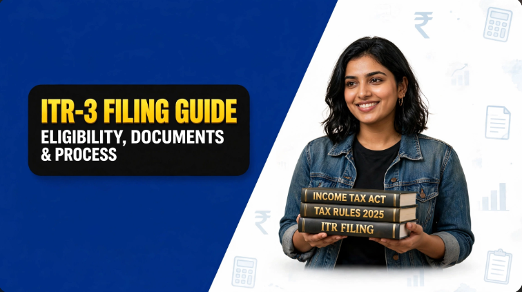 ITR-3 Filing Guide: Eligibility, Documents and Processs